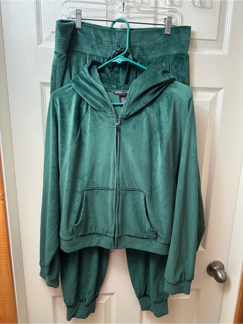 Victoria’s Secret Velour Track Suit Large